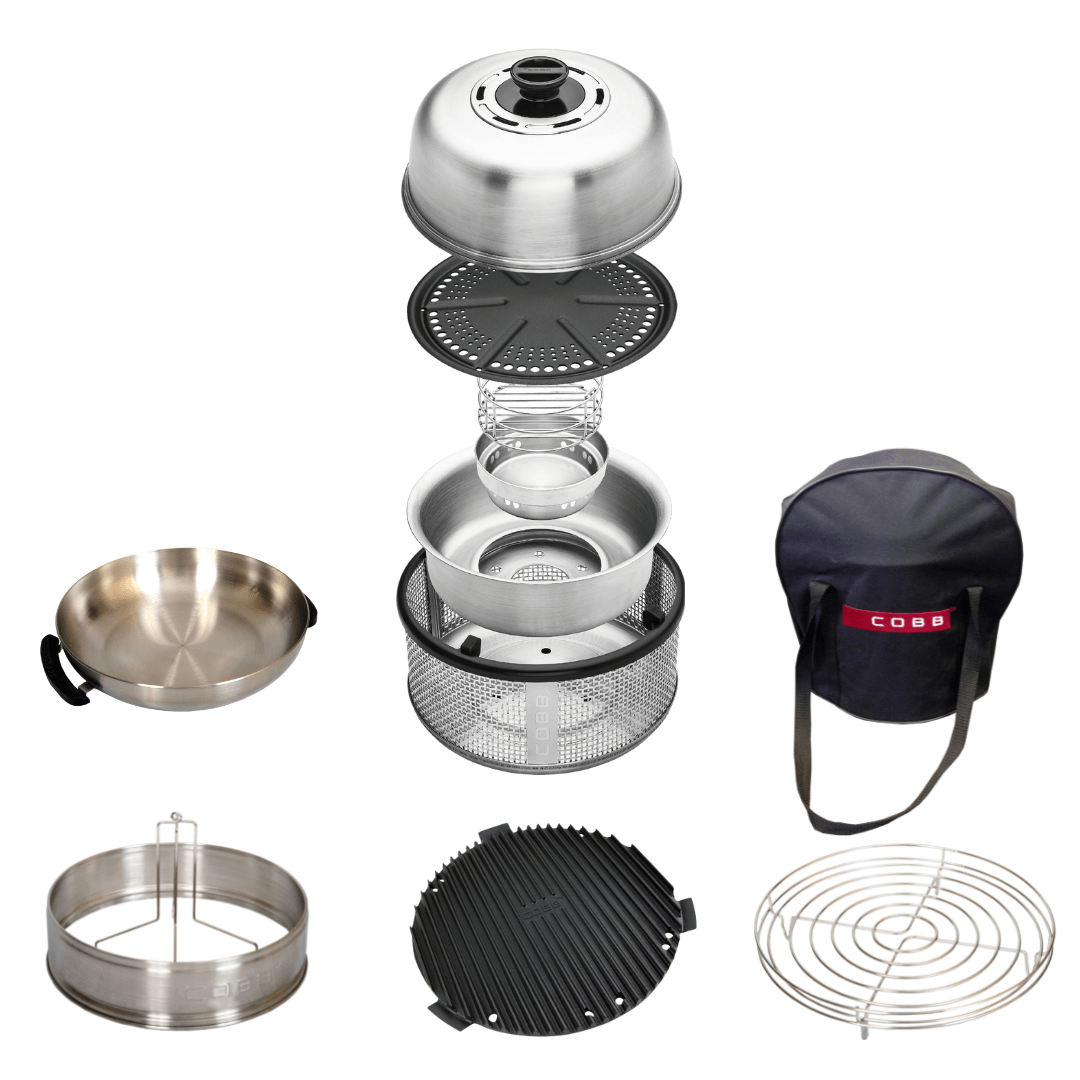 Przenośny grill piknikowy COBB Kitchen in a BOX (Premier AIR), Ø 33cm 