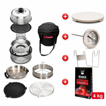 COBB Kitchen in a BOX rinkinys su BIOAK briketais
